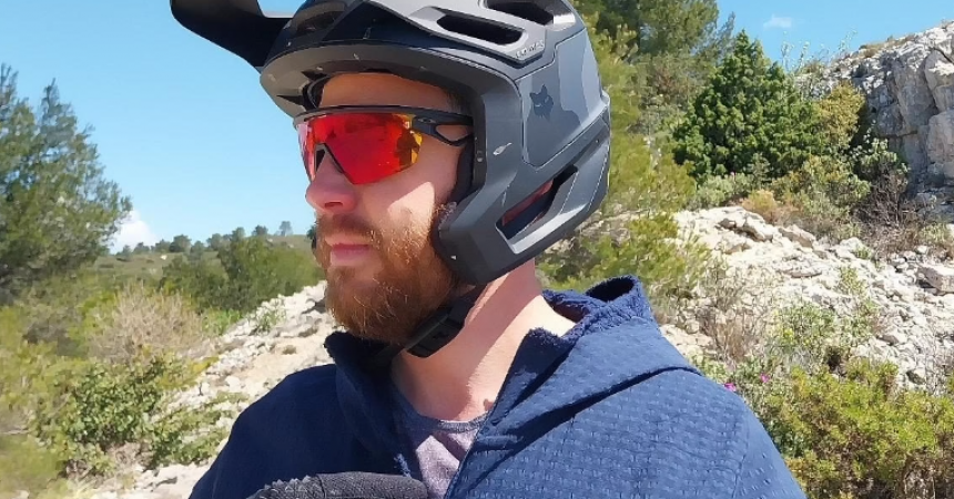 Test casco MTB FOX Dropframe Pro